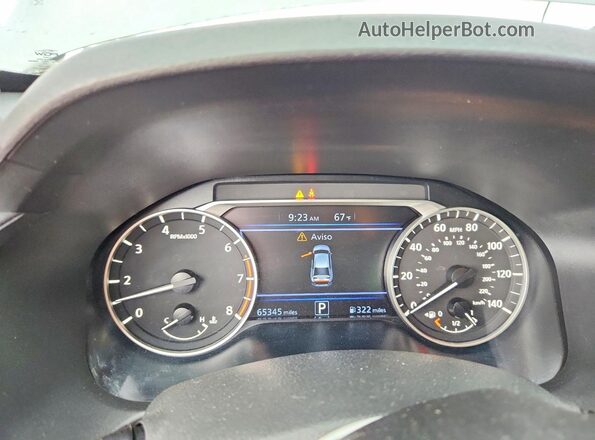 1N4BL4BV2LC253006 2020 NISSAN ALTIMA Gray Vista del cuadro de instrumentos