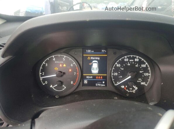 1N4BL4BV2SN340200 2025 NISSAN ALTIMA White ხელსაწყოთა პანელის ხედი