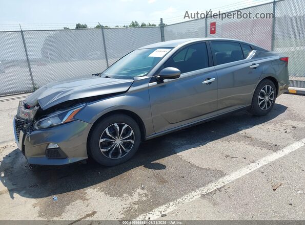 1N4BL4BV3KC121161 2019 NISSAN ALTIMA Gray Передня ліва чверть