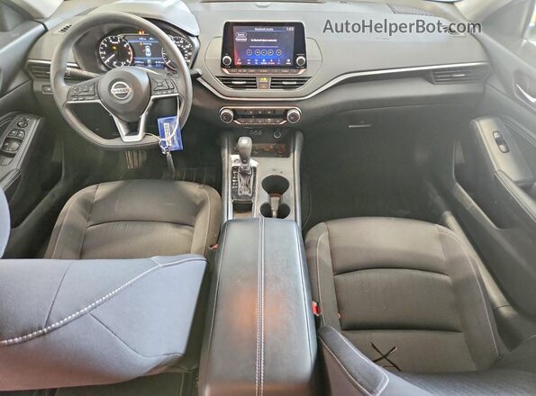 1N4BL4BV3LC202193 2020 NISSAN ALTIMA Белый Вид панели приборов