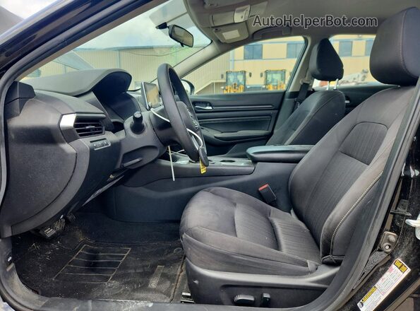 1N4BL4BV3LN302184 2020 NISSAN ALTIMA Black Widok wnętrza z przodu