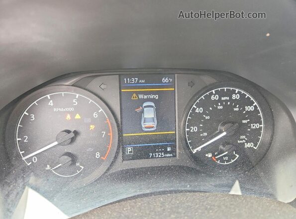 1N4BL4BV3MN390350 2021 NISSAN ALTIMA Blue Widok zestawu wskaźników