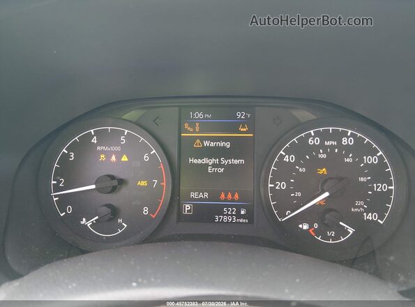 1N4BL4BV3RN337848 2024 NISSAN ALTIMA Black უკანა სავარძლების ხედი