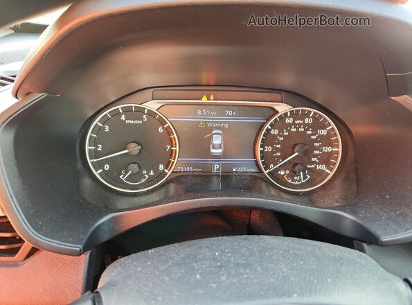 1N4BL4BV4LC247160 2020 NISSAN ALTIMA Blue ხელსაწყოთა პანელის ხედი