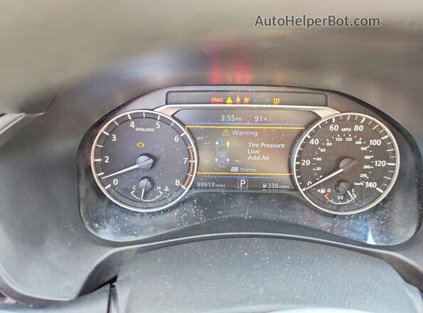 1N4BL4BV4LC274679 2020 NISSAN ALTIMA Silver Սարքավորումների վահանակի տեսք