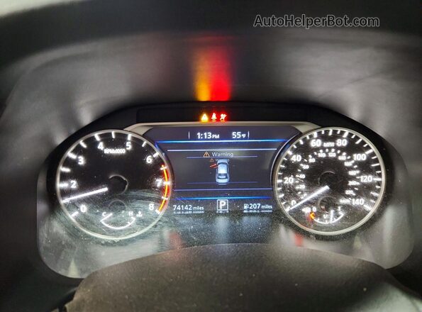 1N4BL4BV4LC277078 2020 NISSAN ALTIMA Black Սարքավորումների վահանակի տեսք