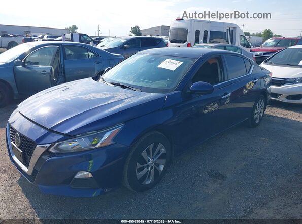 1N4BL4BV4MN418317 2021 NISSAN ALTIMA Dark Blue Vista tres cuartos delantera izquierda