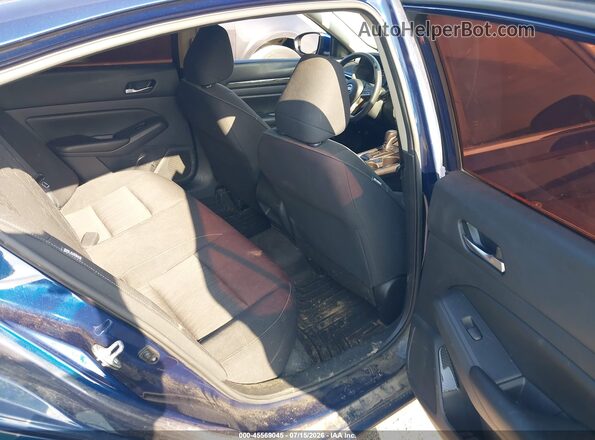 1N4BL4BV4MN418317 2021 NISSAN ALTIMA Dark Blue Vista de la etiqueta del VIN