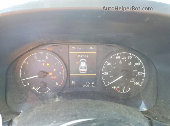 1N4BL4BV4NN338811 2022 NISSAN ALTIMA Black Instrument cluster view