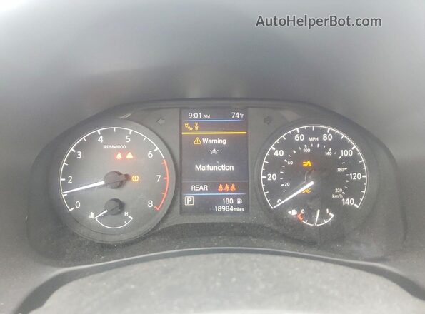 1N4BL4BV4SN317128 2025 NISSAN ALTIMA Черный Вид щитка приборов