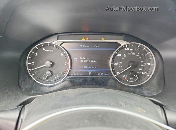 1N4BL4BV5LC131627 2020 NISSAN ALTIMA Gray Vista del cuadro de instrumentos