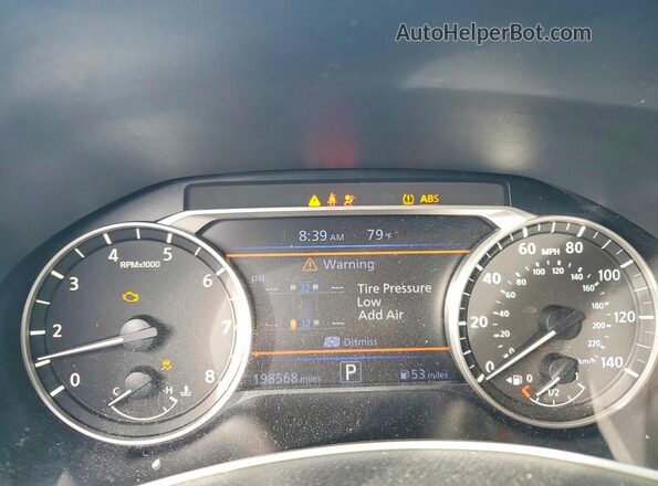 1N4BL4BV5LC198714 2020 NISSAN ALTIMA Silver Vista del cuadro de instrumentos
