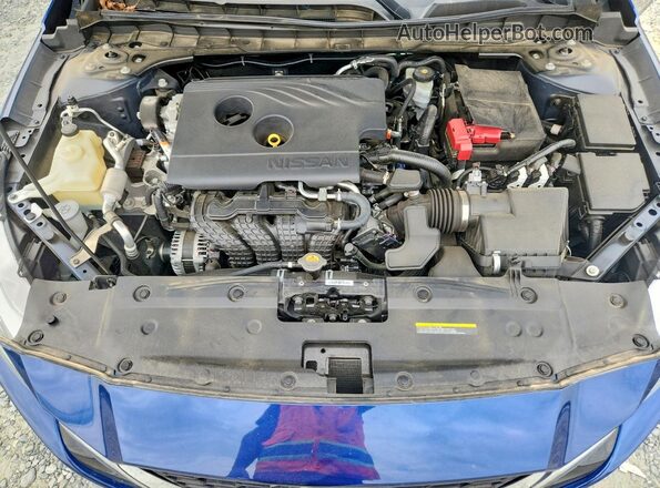 1N4BL4BV5LC254490 2020 NISSAN ALTIMA Blue Սալոնի հետևի տեսք