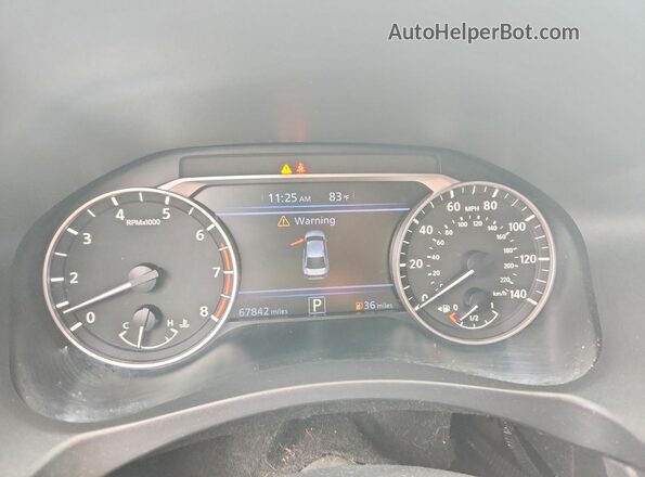 1N4BL4BV5LC254490 2020 NISSAN ALTIMA Blue Սարքավորումների վահանակի տեսք