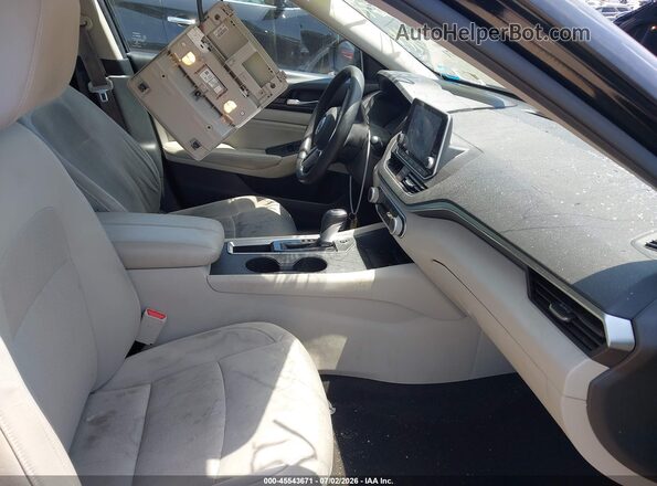 1N4BL4BV5LC271192 2020 NISSAN ALTIMA Черный Вид салона спереди