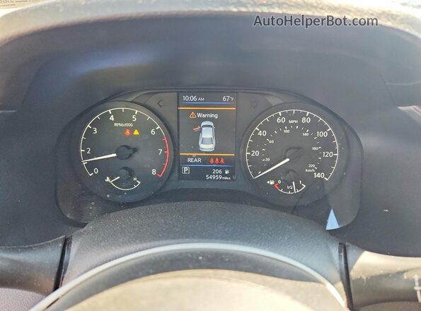 1N4BL4BV5RN370012 2024 NISSAN ALTIMA White Vista del cuadro de instrumentos