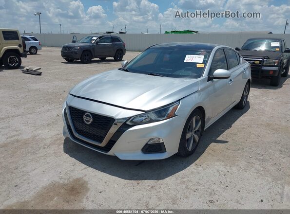 1N4BL4BV6KC131392 2019 NISSAN ALTIMA Silver Առջևի ձախ երեք քառորդ տեսարան