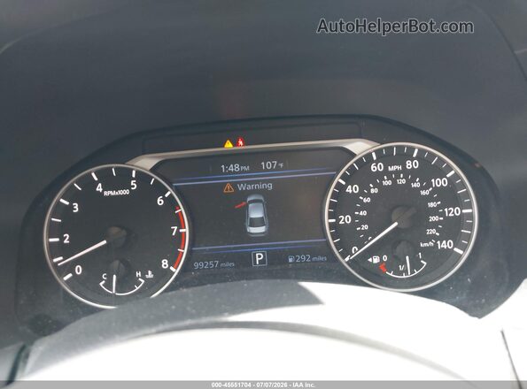 1N4BL4BV6KC131392 2019 NISSAN ALTIMA Silver Հետևի նստատեղերի տեսք
