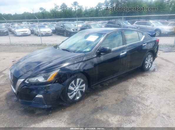 1N4BL4BV6LC166595 2020 NISSAN ALTIMA Black Առջևի ձախ երեք քառորդ տեսարան