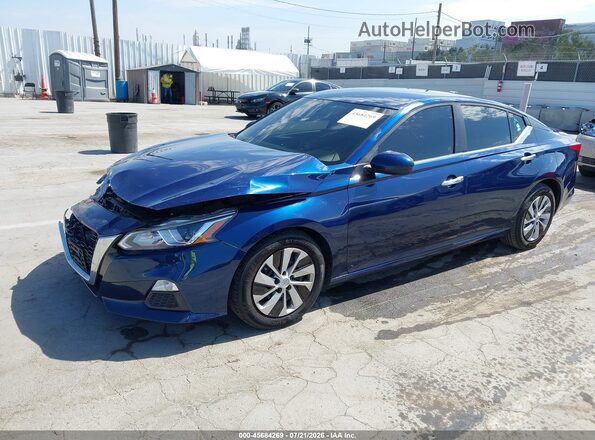 1N4BL4BV6LC206111 2020 NISSAN ALTIMA Blue წინა მარცხენა ხედი სამი მეოთხედიდან