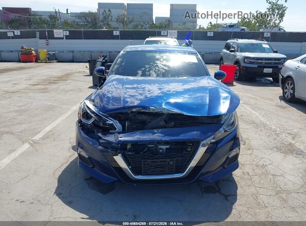 1N4BL4BV6LC206111 2020 NISSAN ALTIMA Blue ხელსაწყოთა პანელის ხედი