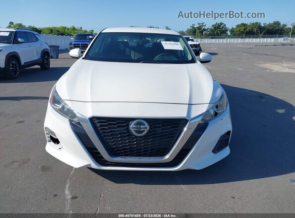 1N4BL4BV6LN317083 2020 NISSAN ALTIMA White ხელსაწყოთა პანელის ხედი