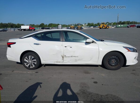 1N4BL4BV6LN317083 2020 NISSAN ALTIMA White უკანა სალონის ხედი