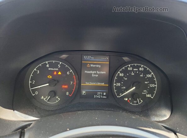 1N4BL4BV6SN329426 2025 NISSAN ALTIMA Black Widok zestawu wskaźników