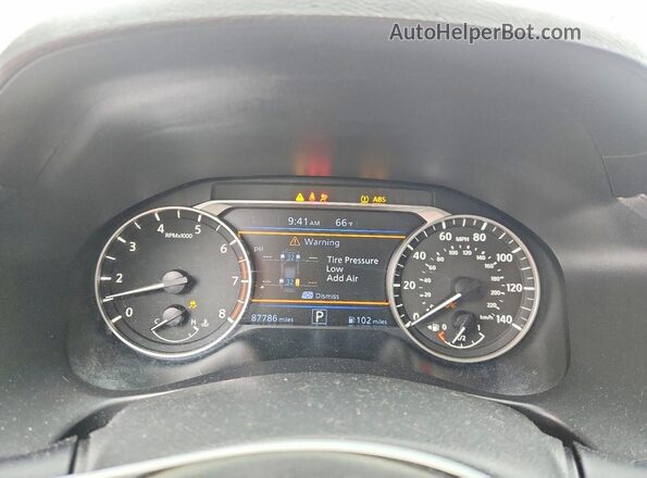 1N4BL4BV7KC197885 2019 NISSAN ALTIMA Gray Սարքավորումների վահանակի տեսք