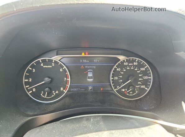 1N4BL4BV7KC247250 2019 NISSAN ALTIMA Gray ხელსაწყოთა პანელის ხედი