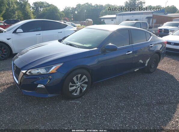 1N4BL4BV7KC250990 2019 NISSAN ALTIMA Blue Առջևի ձախ երեք քառորդ տեսարան