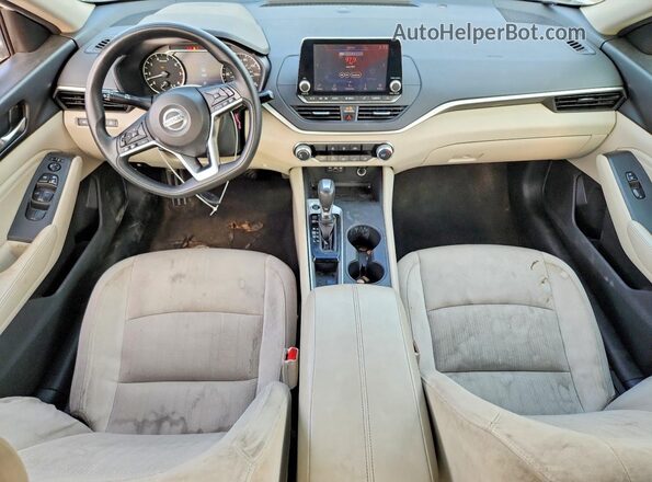 1N4BL4BV7LC101819 2020 NISSAN ALTIMA Белый Вид панели приборов