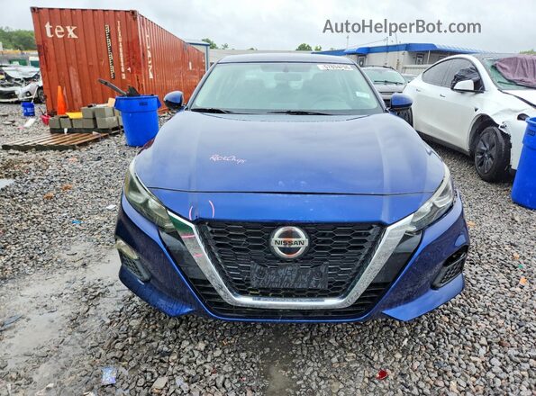 1N4BL4BV7LC139535 2020 NISSAN ALTIMA Blue Front view