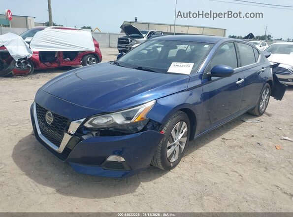 1N4BL4BV7LC142063 2020 NISSAN ALTIMA Blue Առջևի ձախ երեք քառորդ տեսարան