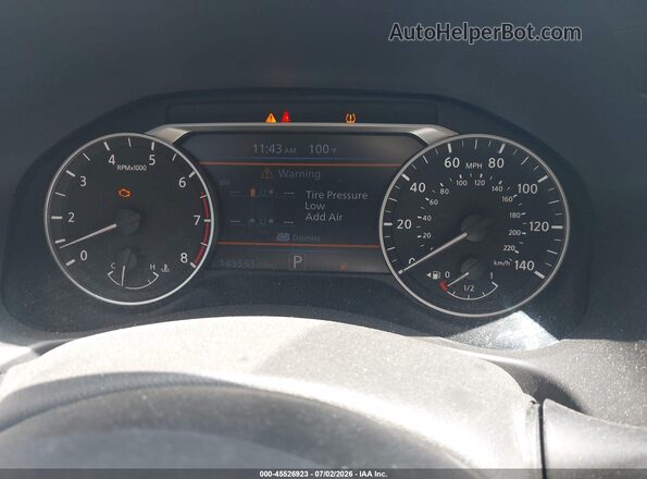 1N4BL4BV7LC209891 2020 NISSAN ALTIMA Silver Հետևի նստատեղերի տեսք