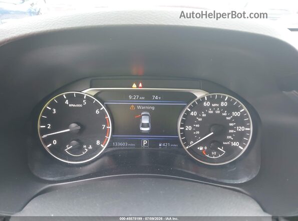 1N4BL4BV7LC239201 2020 NISSAN ALTIMA Blue Հետևի նստատեղերի տեսք