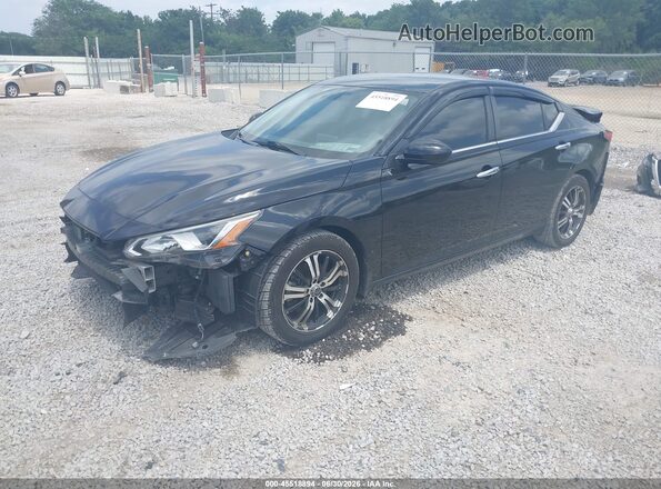 1N4BL4BV7LC268357 2020 NISSAN ALTIMA Black წინა მარცხენა ხედი სამი მეოთხედიდან