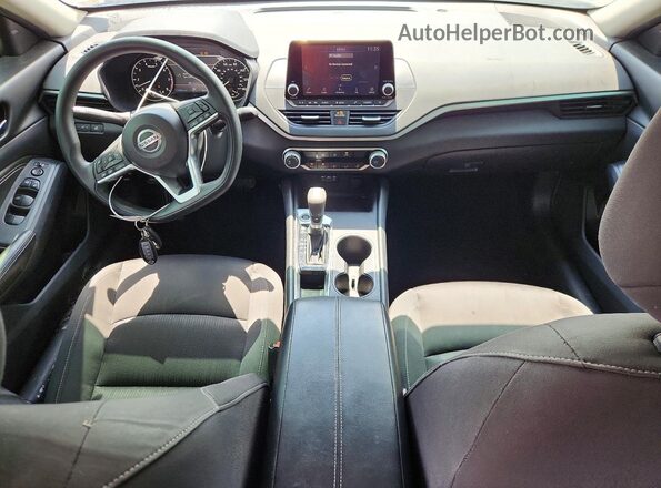 1N4BL4BV7LC272327 2020 NISSAN ALTIMA Black წინა პანელის ხედი