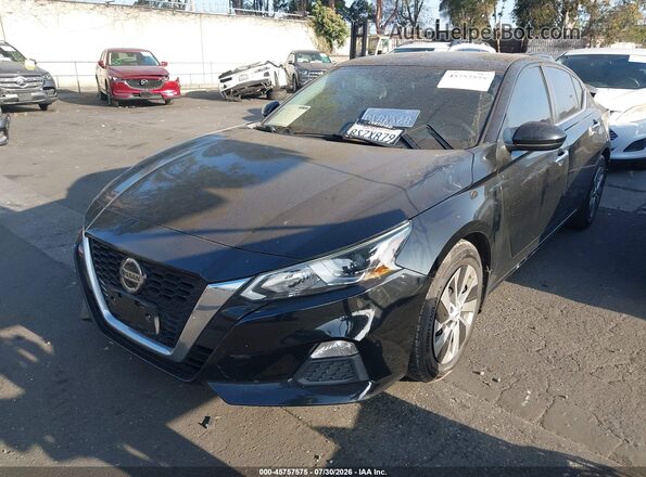1N4BL4BV7LN315035 2020 NISSAN ALTIMA Black წინა მარცხენა ხედი სამი მეოთხედიდან