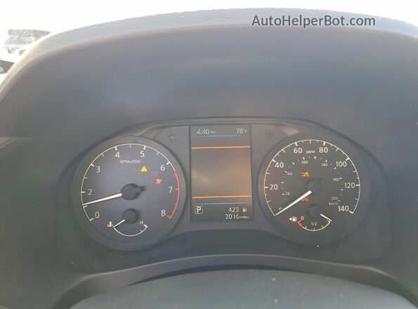 1N4BL4BV7SN336434 2025 NISSAN ALTIMA Gray ხელსაწყოთა პანელის ხედი