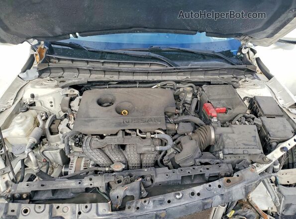 1N4BL4BV8LC133422 2020 NISSAN ALTIMA White უკანა სალონის ხედი