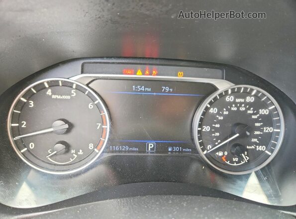 1N4BL4BV8LC221659 2020 NISSAN ALTIMA Silver Սարքավորումների վահանակի տեսք