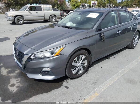 1N4BL4BV8MN356548 2021 NISSAN ALTIMA Gray Առջևի ձախ երեք քառորդ տեսարան