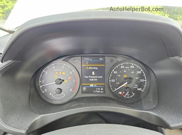 1N4BL4BV8RN321127 2024 NISSAN ALTIMA Серебряный Вид щитка приборов