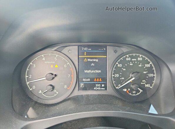 1N4BL4BV8SN332652 2025 NISSAN ALTIMA Gray ხელსაწყოთა პანელის ხედი