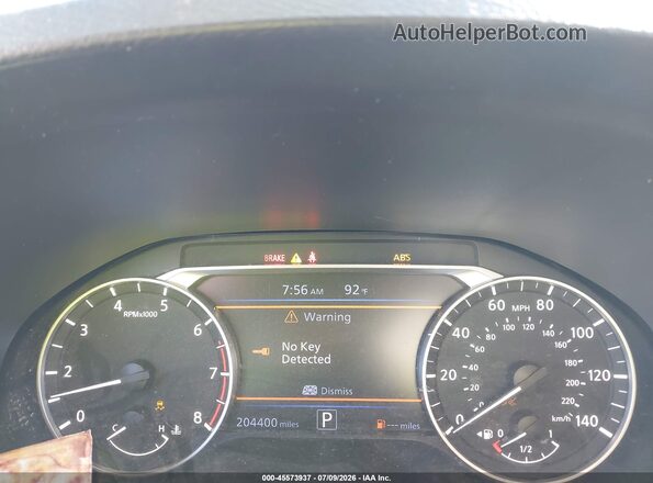 1N4BL4BV9LC128486 2020 NISSAN ALTIMA Gray Rear seats view