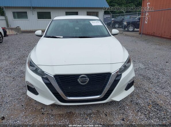 1N4BL4BV9LC214199 2020 NISSAN ALTIMA White ხელსაწყოთა პანელის ხედი