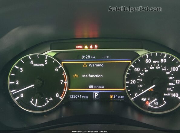 1N4BL4BV9LC234629 2020 NISSAN ALTIMA Серебряный Вид задних сидений
