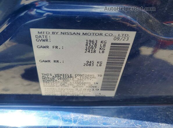 1N4BL4BV9RN328619 2024 NISSAN ALTIMA Blue Շարժիչի բաժամունքի տեսք