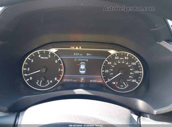 1N4BL4BVXKC119052 2019 NISSAN ALTIMA Black Вид задніх сидінь